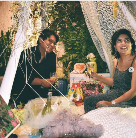 She asked, he said yes